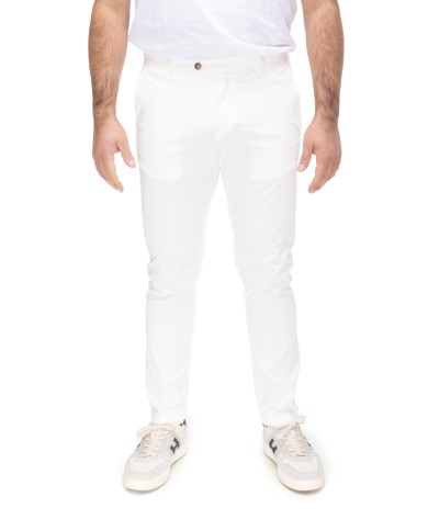 BRIGLIA Pantalone uomo bianco