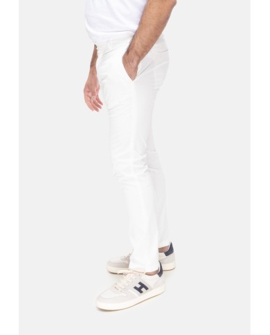 BRIGLIA Pantalone uomo bianco