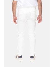BRIGLIA Pantalone uomo bianco
