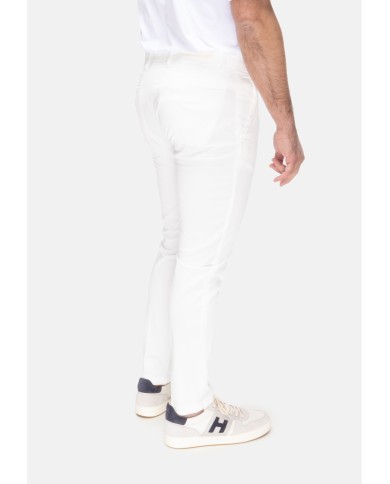 BRIGLIA Pantalone uomo bianco