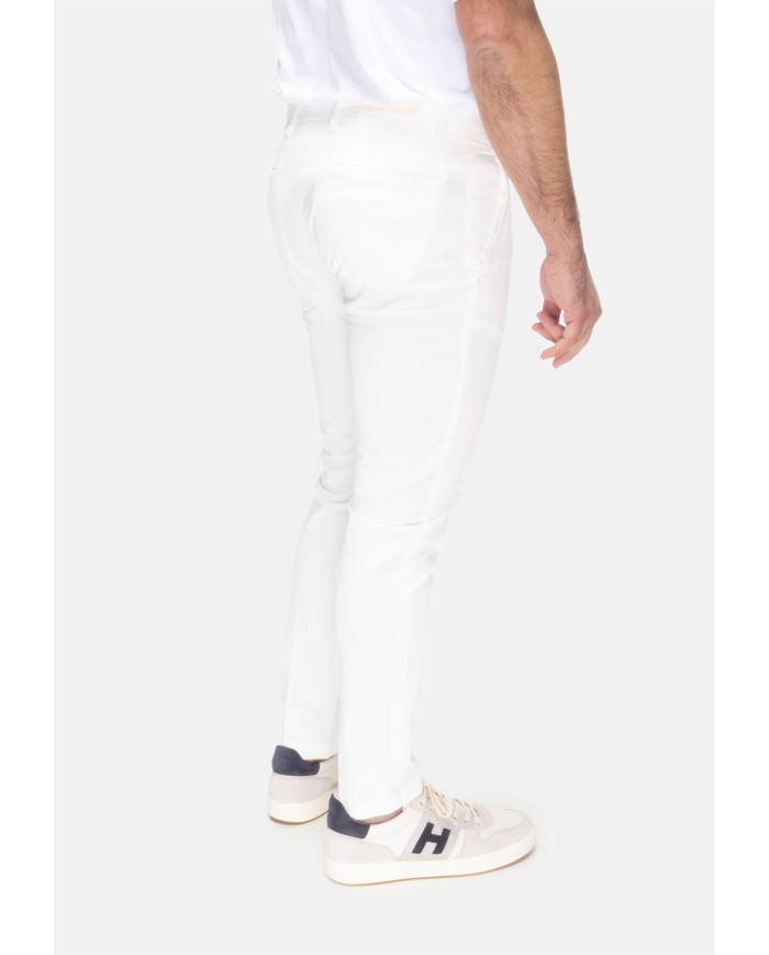 BRIGLIA Pantalone uomo bianco