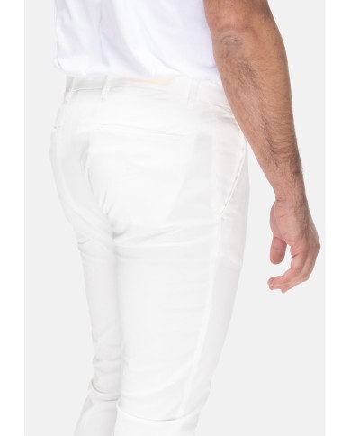 BRIGLIA Pantalone uomo bianco