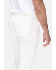 BRIGLIA Pantalone uomo bianco