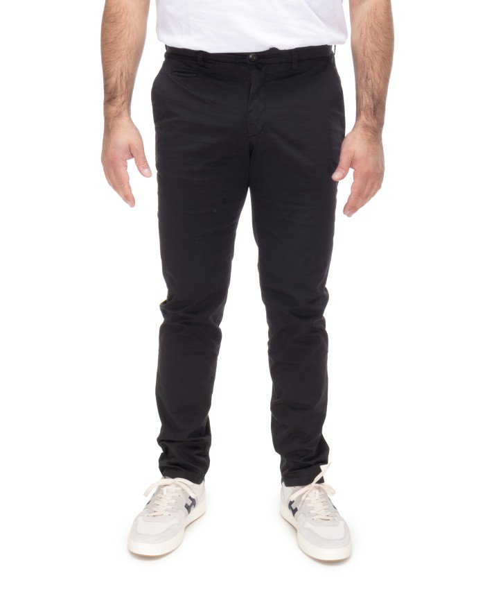 BRIGLIA Pantalone uomo nero