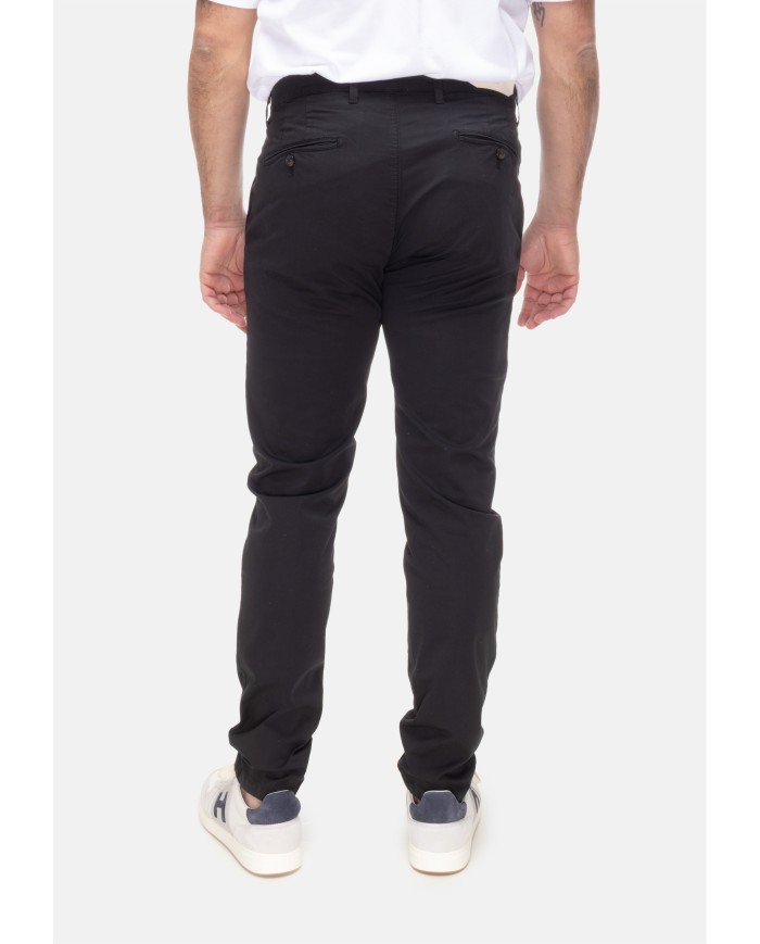 BRIGLIA Pantalone uomo nero