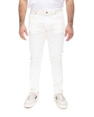 BRIGLIA Pantalone uomo Ribot bianco