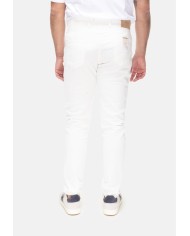 BRIGLIA Pantalone uomo Ribot bianco