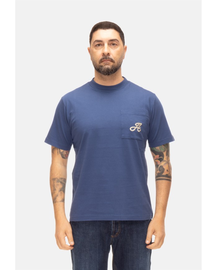 AUTRY T-shirt uomo taschino DRONE