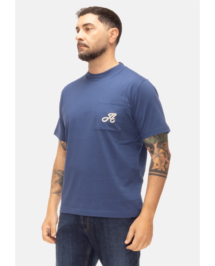 AUTRY T-shirt uomo taschino DRONE
