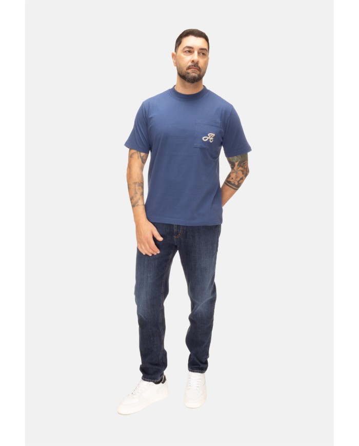 AUTRY T-shirt uomo taschino DRONE