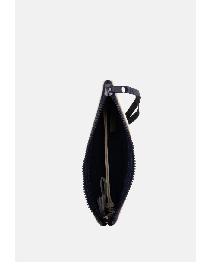 MC2 St. Barth Pochette Aline canvas bianca