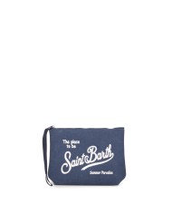 MC2 St. Barth Pochette Aline canvas blu