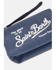 MC2 St. Barth Pochette Aline canvas blu