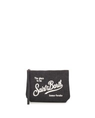 MC2 St. Barth Pochette Aline canvas Nera