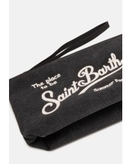 MC2 St. Barth Pochette Aline canvas Nera