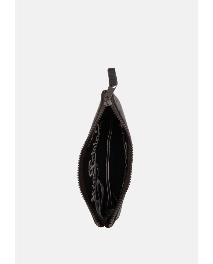 MC2 St. Barth Pochette Aline canvas Nera