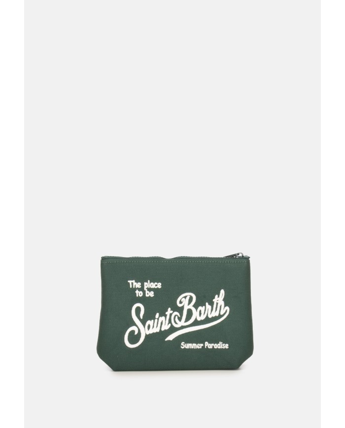 MC2 St. Barth Pochette Aline canvas verde