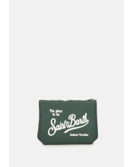 MC2 St. Barth Pochette Aline canvas verde