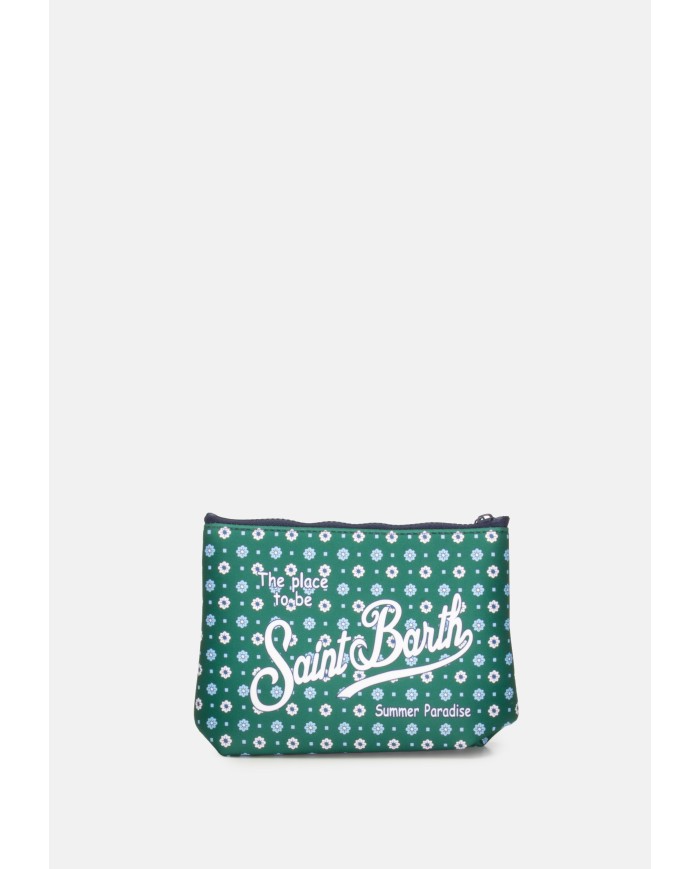 MC2 St. Barth Pochette uomo Aline stampa fiori verde