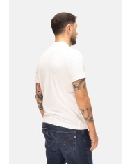 AUTRY T-shirt uomo doppio logo White               