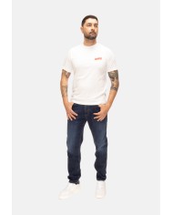 AUTRY T-shirt uomo doppio logo White               