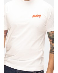 AUTRY T-shirt uomo doppio logo White               