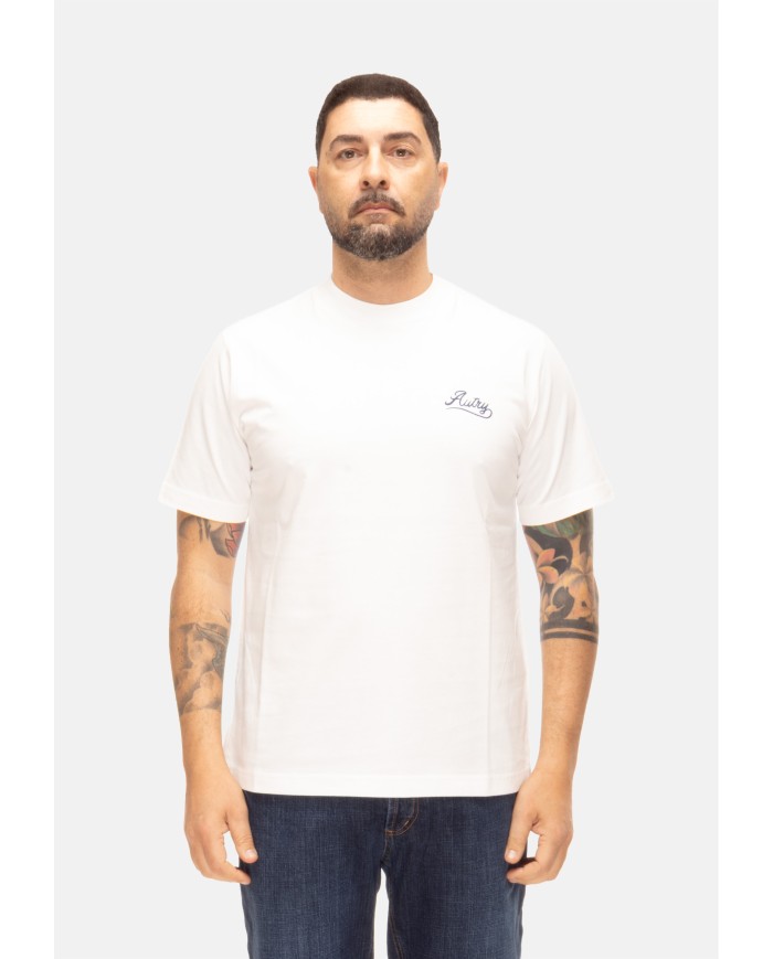 AUTRY T-shirt uomo conchiglia White               