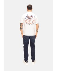 AUTRY T-shirt uomo conchiglia White               