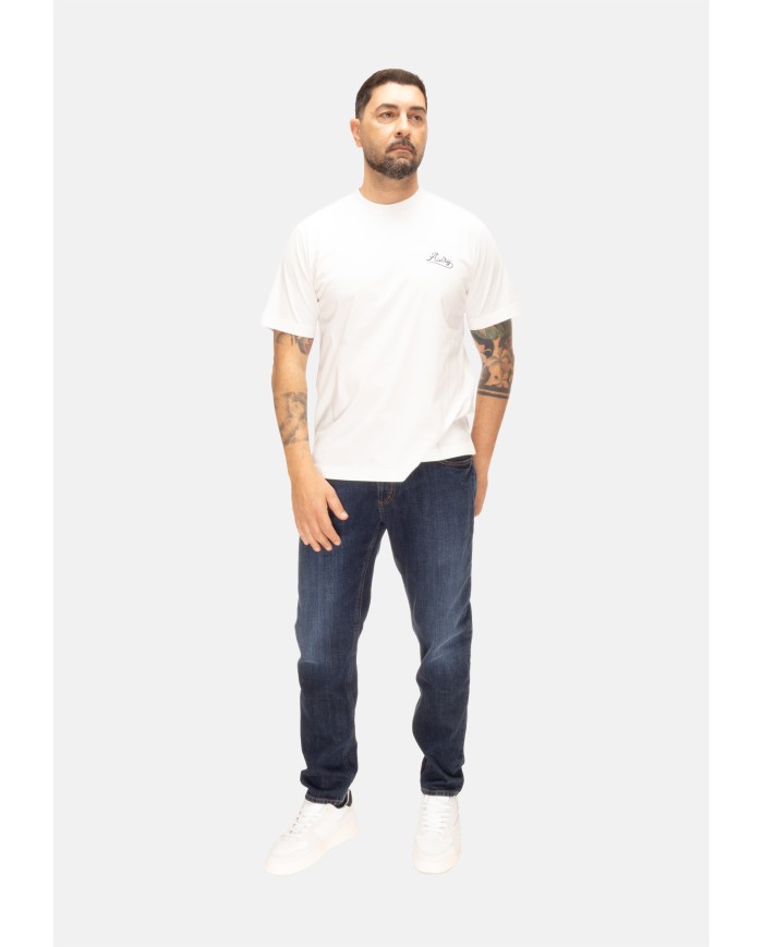 AUTRY T-shirt uomo conchiglia White               