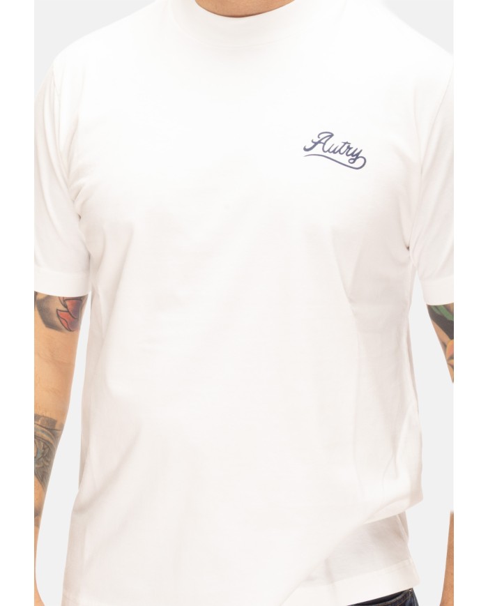 AUTRY T-shirt uomo conchiglia White               