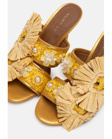 Kurt Geiger London Scarpe donna tacco Giallo