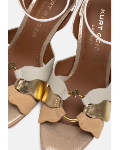Kurt Geiger London Scarpe donna tacco Bianco Naturale