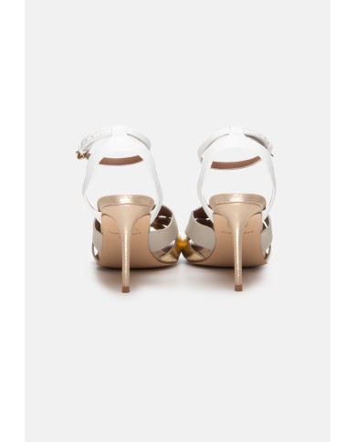 Kurt Geiger London Scarpe donna tacco Bianco Naturale