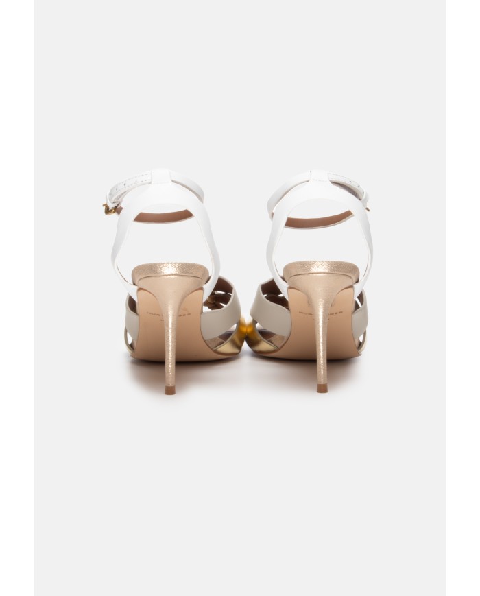 Kurt Geiger London Scarpe donna tacco Bianco Naturale