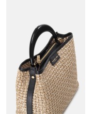 MY-BEST BAG Borsa donna Beige nero