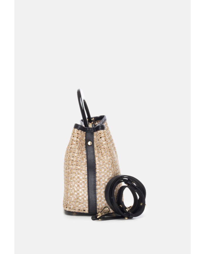 MY-BEST BAG Borsa donna Beige nero