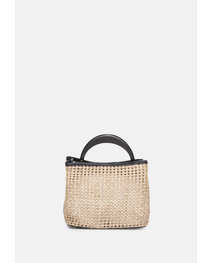 MY-BEST BAG Borsa donna Beige nero