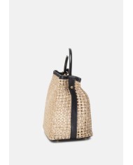MY-BEST BAG Borsa donna Beige nero