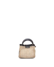 MY-BEST BAG Borsa donna Beige nero