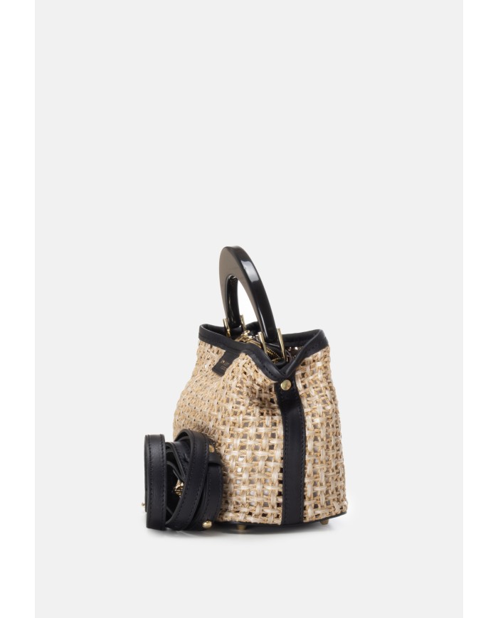 MY-BEST BAG Borsa donna Beige nero