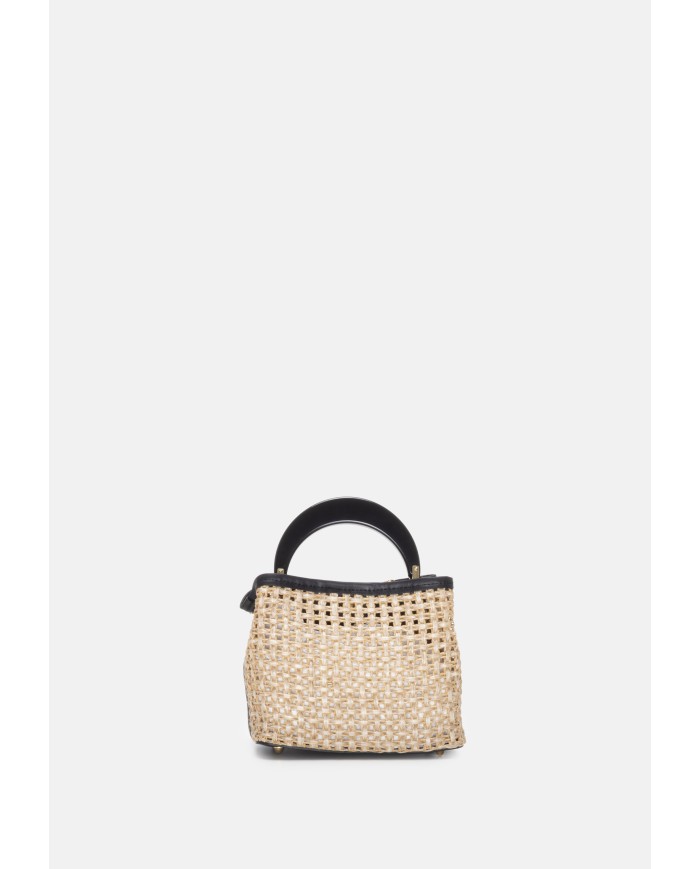 MY-BEST BAG Borsa donna Beige nero
