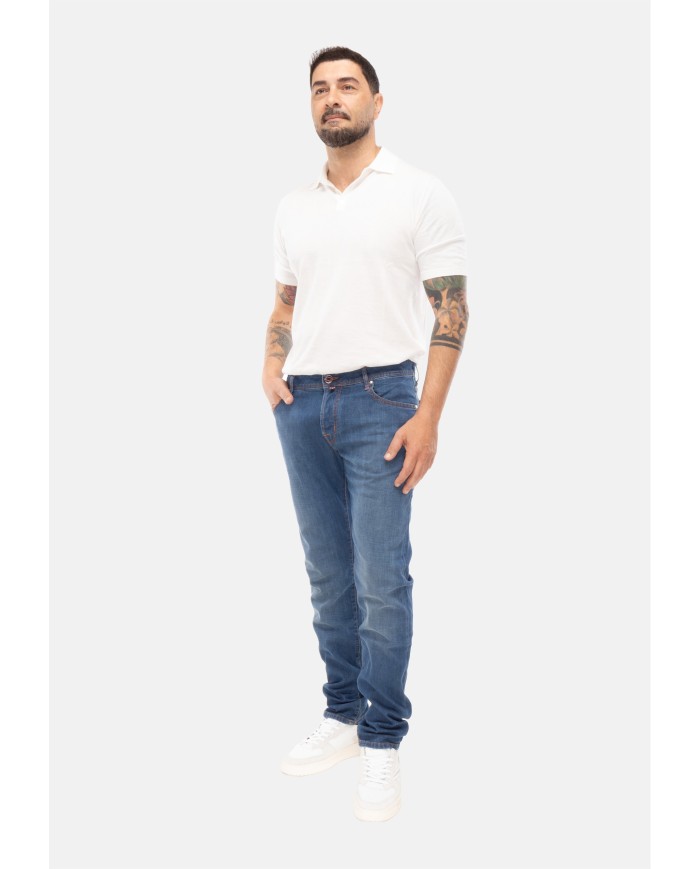 JACOB COHEN Jeans uomo MEDIUM BLUE