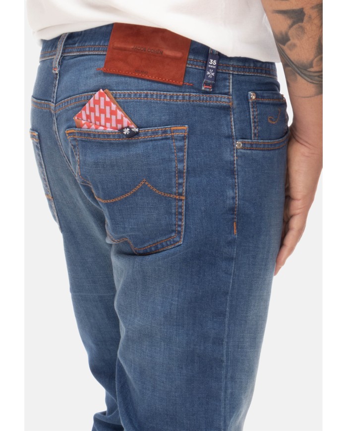 JACOB COHEN Jeans uomo MEDIUM BLUE