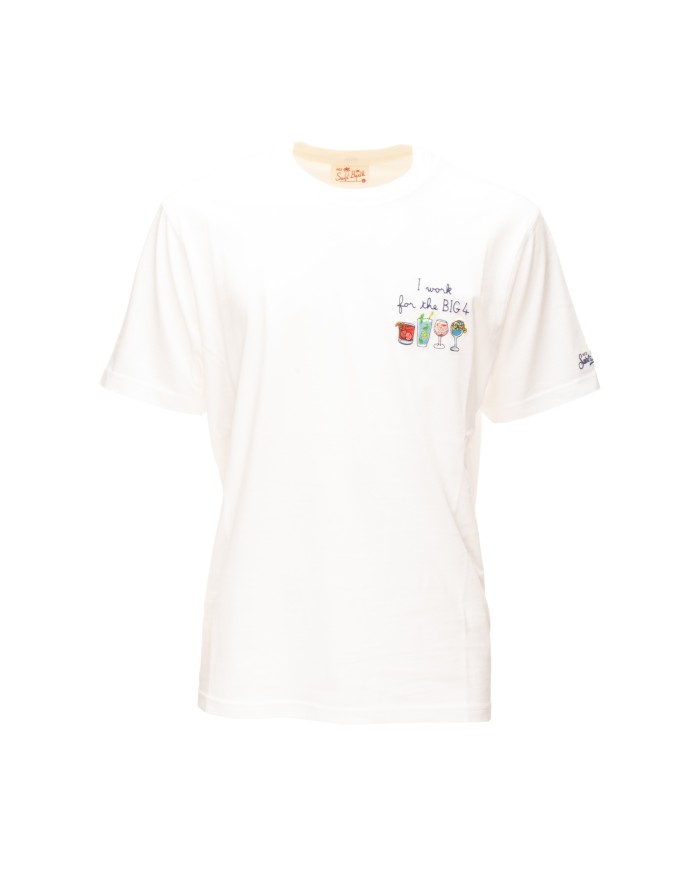 MC2 St. Barth T-shirt uomo bianca