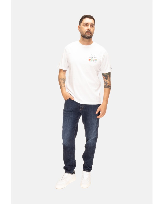 MC2 St. Barth T-shirt uomo bianca