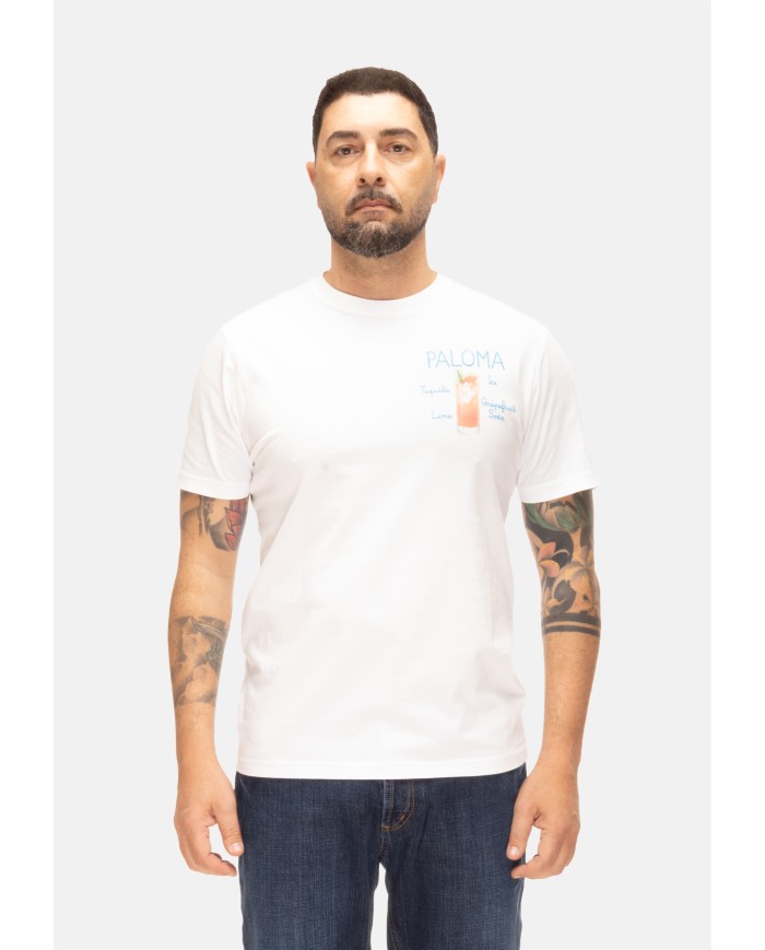 MC2 St. Barth T-shirt uomo bianca