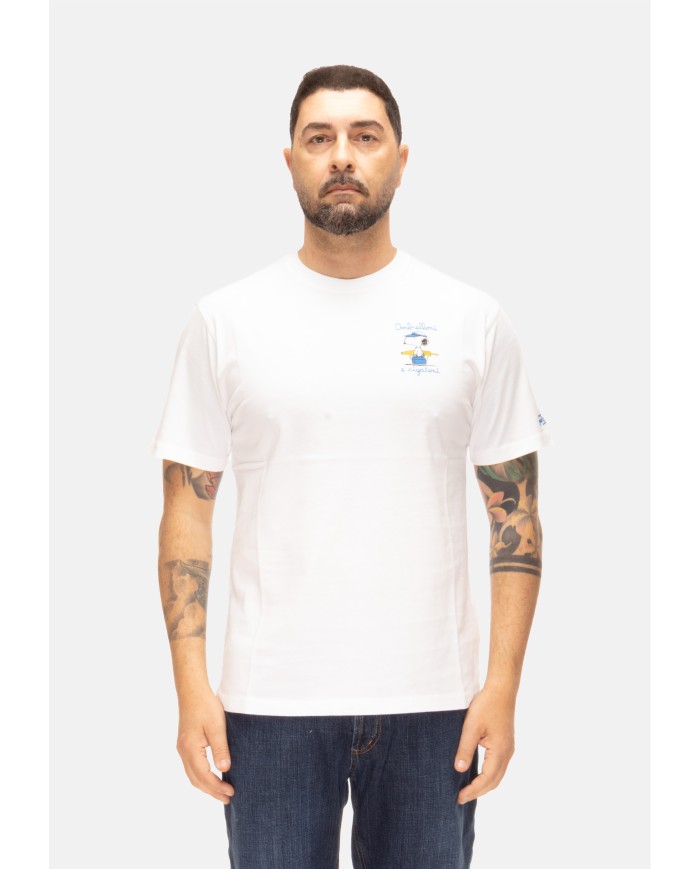 MC2 St. Barth T-shirt uomo bianca