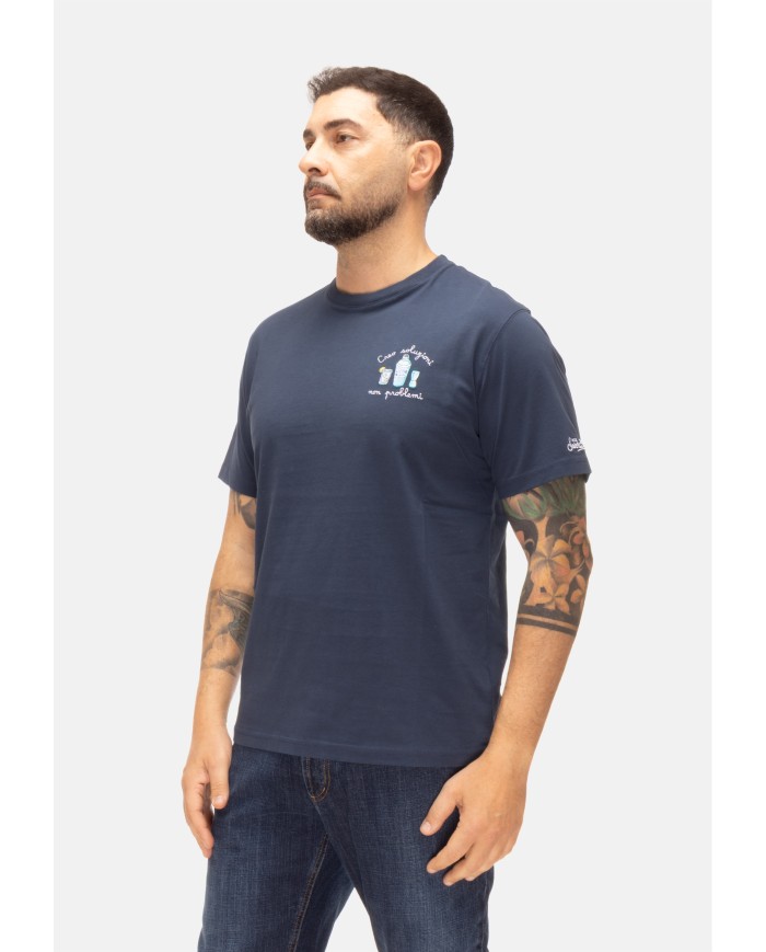 MC2 St. Barth T-shirt uomo blu