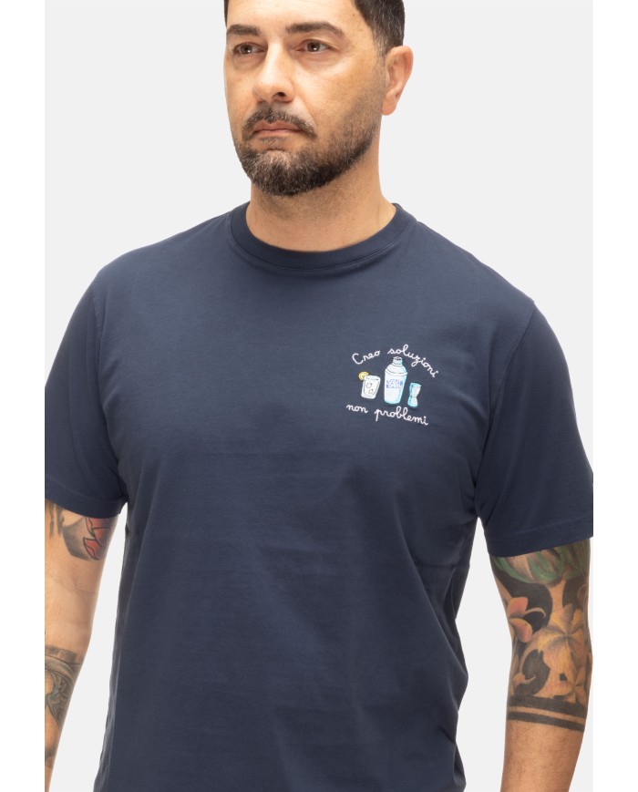 MC2 St. Barth T-shirt uomo blu