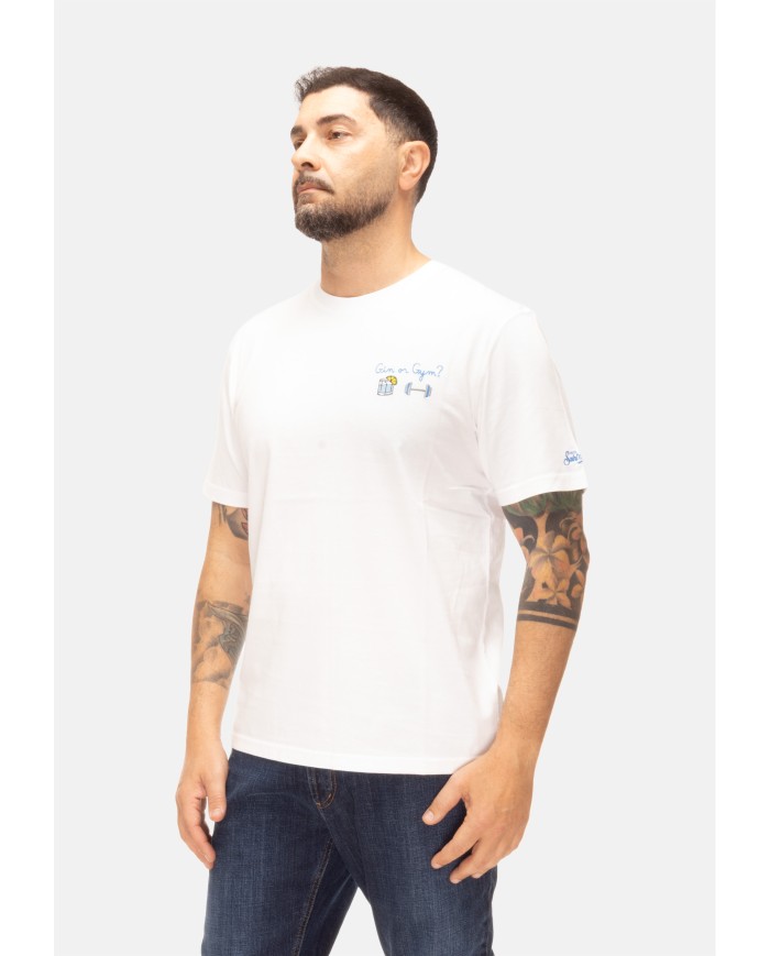MC2 St. Barth T-shirt uomo bianca